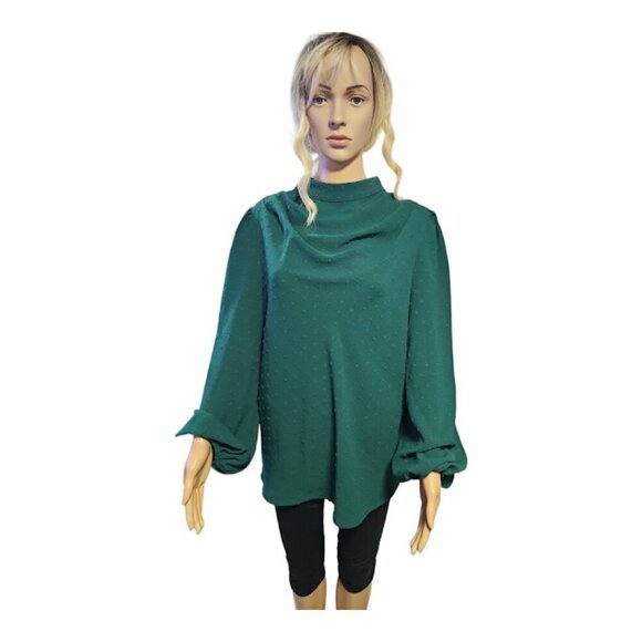 Shein Green  Blouse - Picture 1 of 6